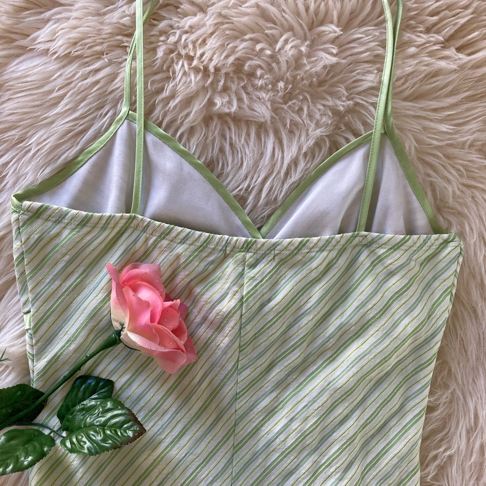Pretty Green Slip Dress - Picture 7 of 12